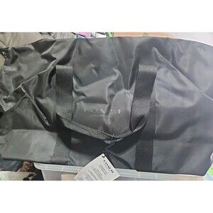 Coach Fragrance Black Carryall Tote Duffle Weekend Bag Brand New With Tags 23'